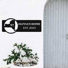 New York Custom Metal Sign