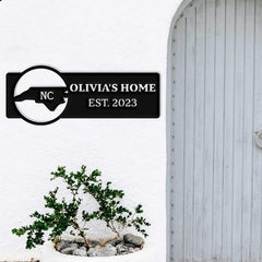 North Carolina Custom Metal Sign