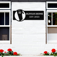 Rhode Island Custom Metal Sign
