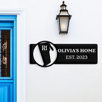 Rhode Island Custom Metal Sign