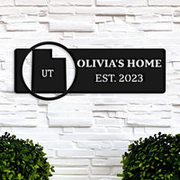 Utah Custom Metal Sign