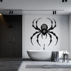 Gothic Spider Metal Wall Art