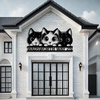 Personalized House Number Metal Signs