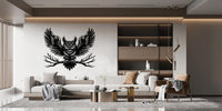 Majestic Owl Metal Wall Art