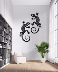Gecko Metal Wall Decor