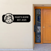 Gecko Custom Metal Sign