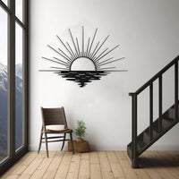 Large Sunrise Wall Art