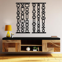 Mid Century Modern Metal Wall Art