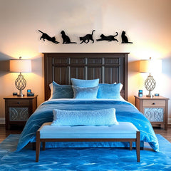 Funny Cat Metal Wall Decor