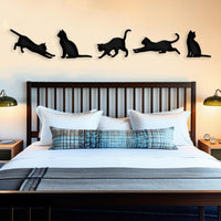 Funny Cat Metal Wall Decor