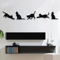 Funny Cat Metal Wall Decor