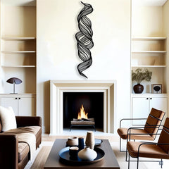 Modern Vertical Wall Decor