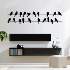 Minimalist Bird Decor for Front Porch
