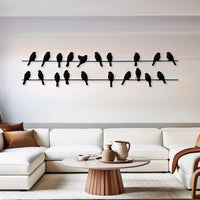 Minimalist Bird Decor for Front Porch