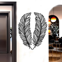 The Devil's Feathers Metal Wall Art Set
