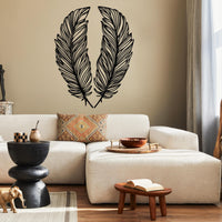 The Devil's Feathers Metal Wall Art Set