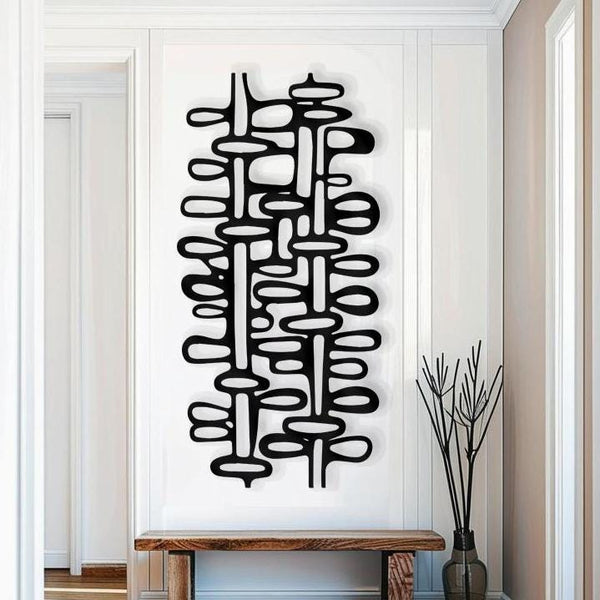 Mid Century Modern Metal Wall Art