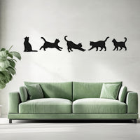 Funny Cat Wall Art Sets