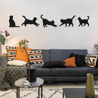 Funny Cat Wall Art Sets