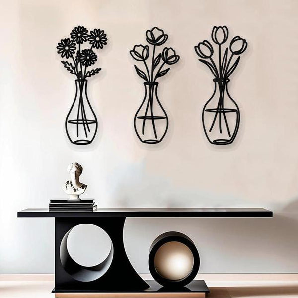 Botanical Vase Wall Art Sets