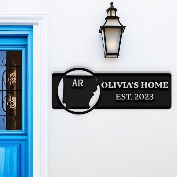 Arkansas Custom Metal Sign