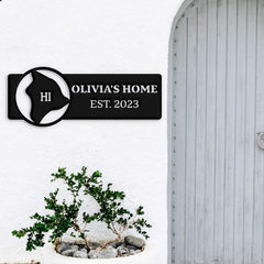 Hawaii Custom Metal Sign