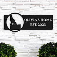 Idaho Custom Metal Sign