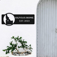 Idaho Custom Metal Sign