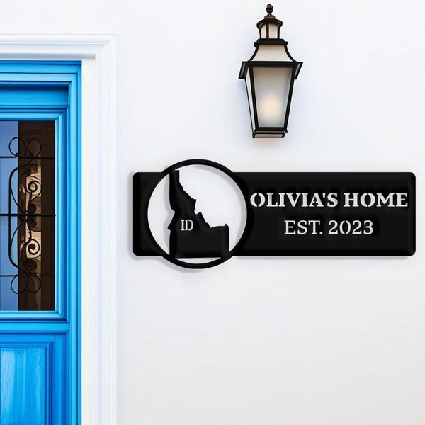 Idaho Custom Metal Sign