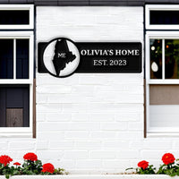 Maine Custom Metal Sign