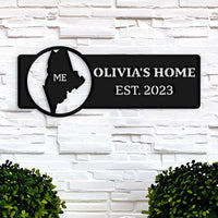 Maine Custom Metal Sign