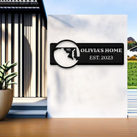 Maryland Custom Metal Sign