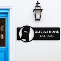 Mississippi Custom Metal Sign