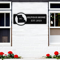 Missouri Custom Metal Sign