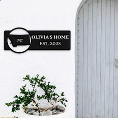 Montana Custom Metal Sign