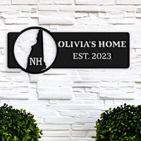 New Hampshire Custom Metal Sign