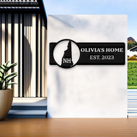 New Hampshire Custom Metal Sign