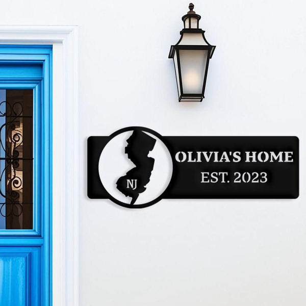 New Jersey Custom Metal Sign