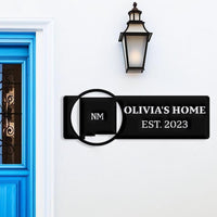 New Mexico Custom Metal Sign
