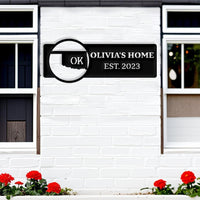Oklahoma Custom Metal Sign