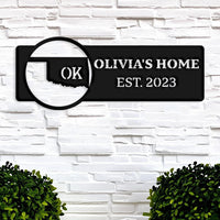 Oklahoma Custom Metal Sign