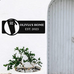 Rhode Island Custom Metal Sign