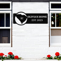 South Carolina Custom Metal Sign