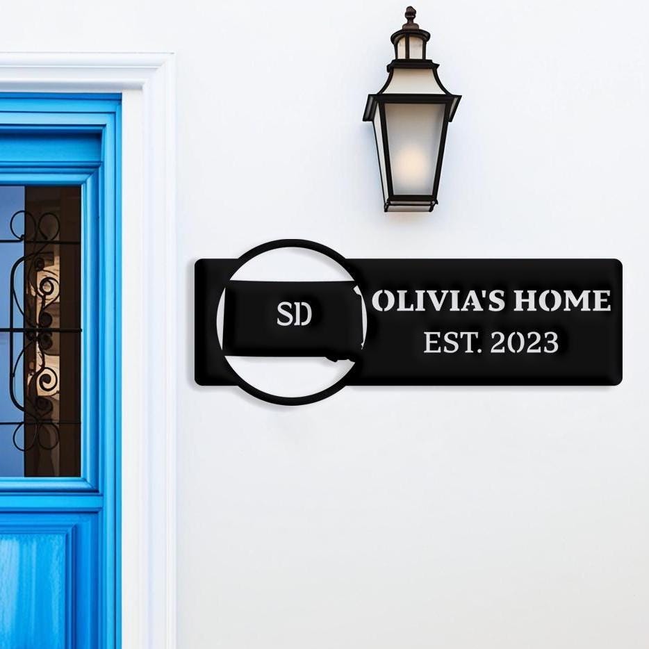 South Dakota Custom Metal Sign