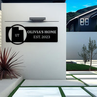 Utah Custom Metal Sign
