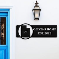 Utah Custom Metal Sign