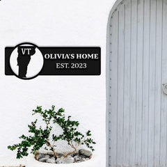 Vermont Custom Metal Sign