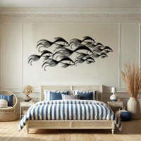 School of Fish Metal Wall Art