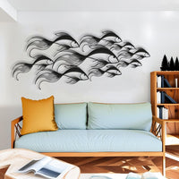 School of Fish Metal Wall Art