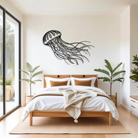 Abstract Jellyfish Metal Wall Art